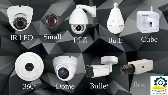 انواع دوربین های امنیتی