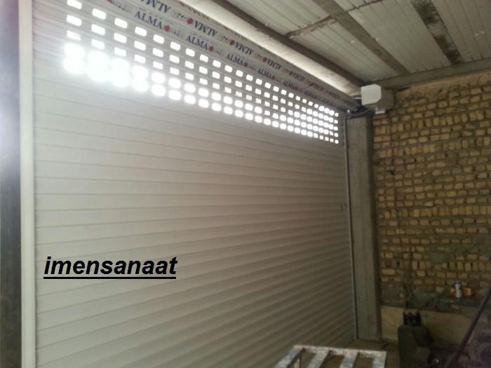 نصب درب اتوماتیک با رنگ کوره ای - تصویر 2
