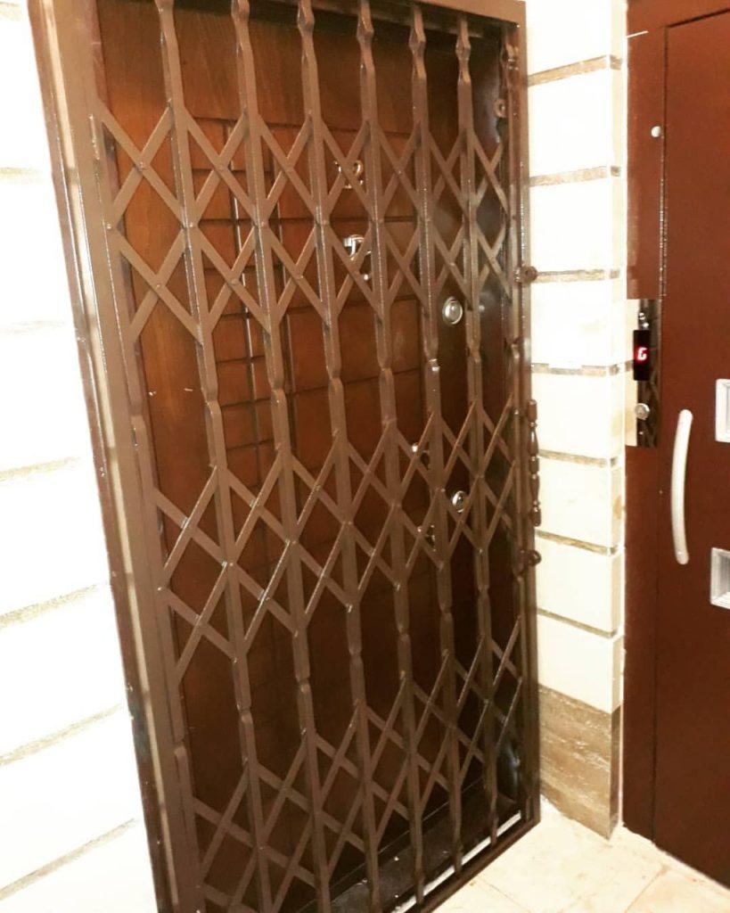 راهنمای نصب و قیمت درب حفاظ آکاردئونی