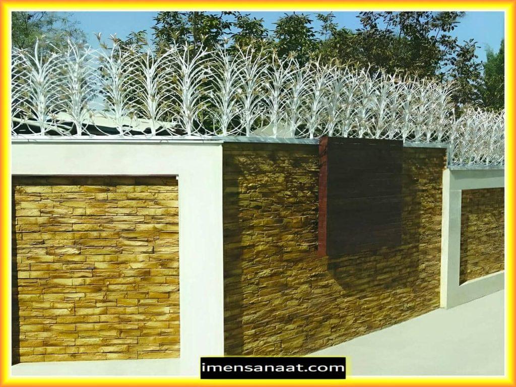 مقایسه حفاظ شاخ گوزنی با نرده‌های آهنی میلگردی و سیم خاردار