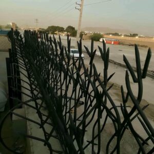 fence - wall - protection - deer - antler - spear - afq بهترین نرده آهنی دیوار