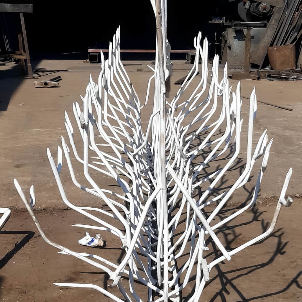 حفاظ بوته ای تراکم ۵۳ میلگرد ۱۰ کوره ای – ۷ حفاظ بوته ای تراکم 53