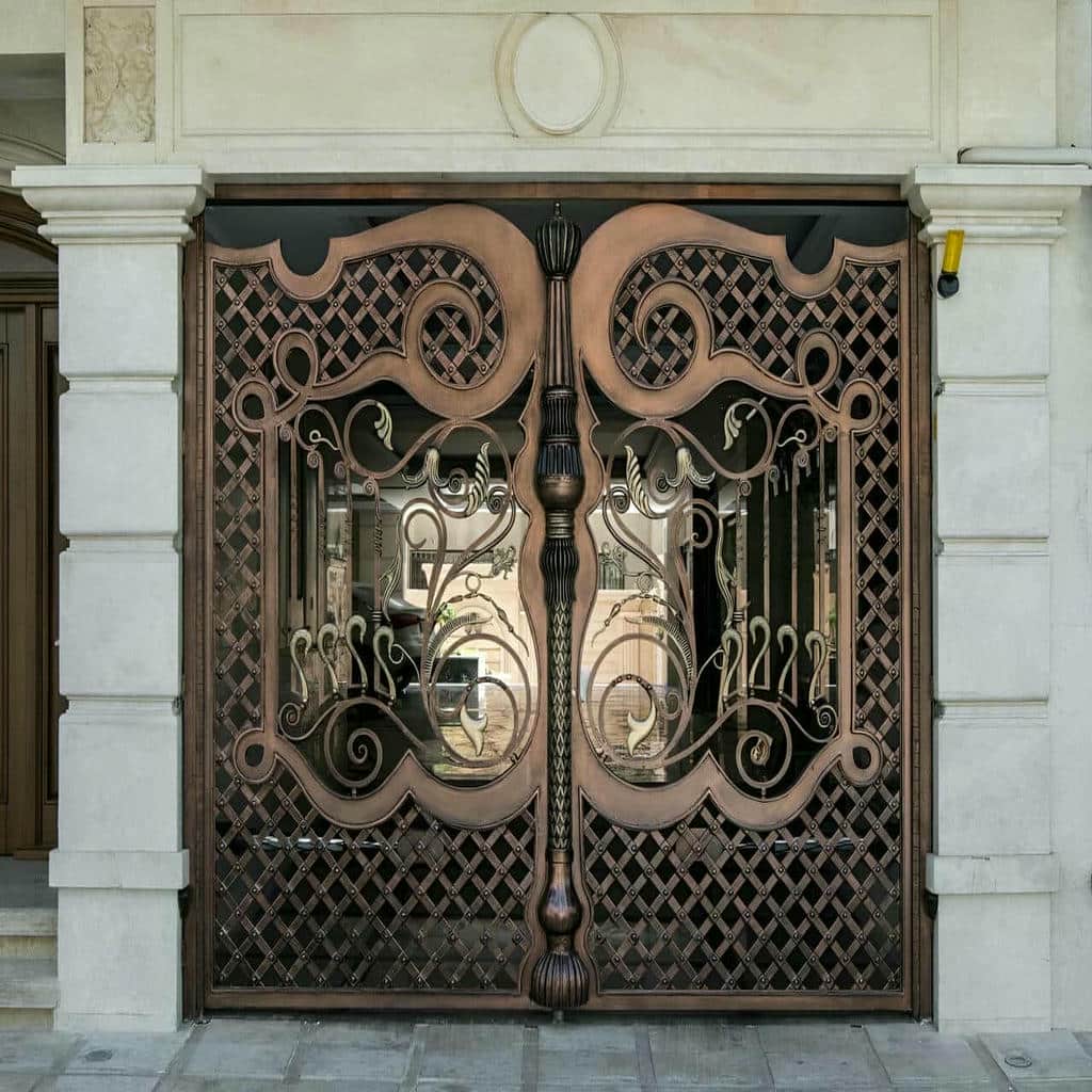 villa-door-wrought-iron-wg درب فلزی لوکس CNC
