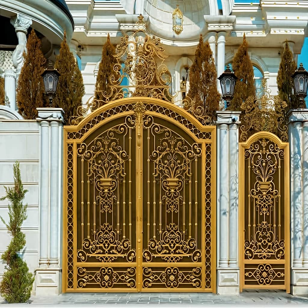 درب موناکو ۵ فروش درب مدل موناکو فرفورژه