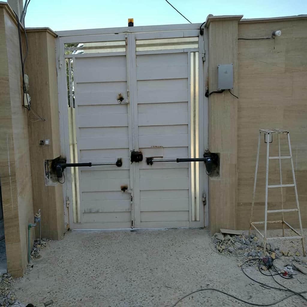 کارخانه جک درب پارکینگ قطعات استاندارد در کاشان