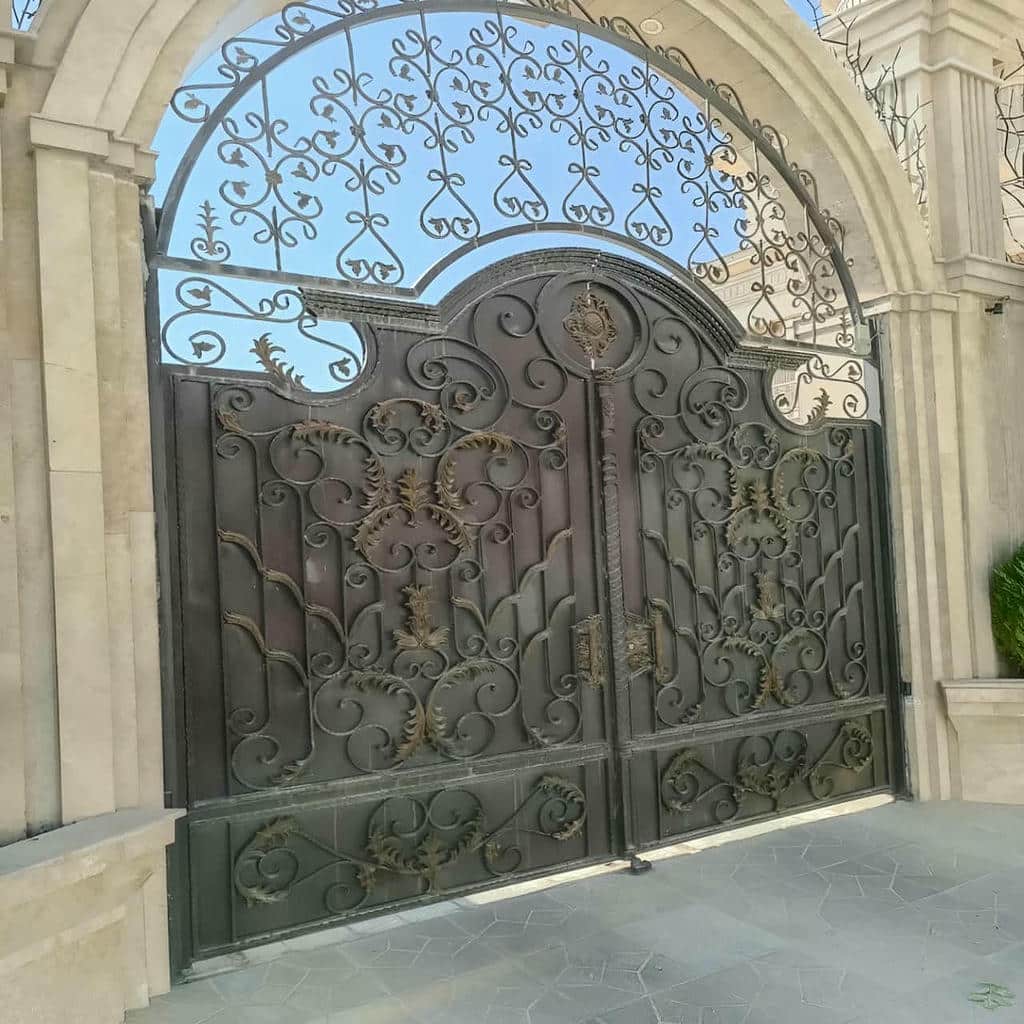 فروش درب حیاط پروفیل سنگین در لواسان