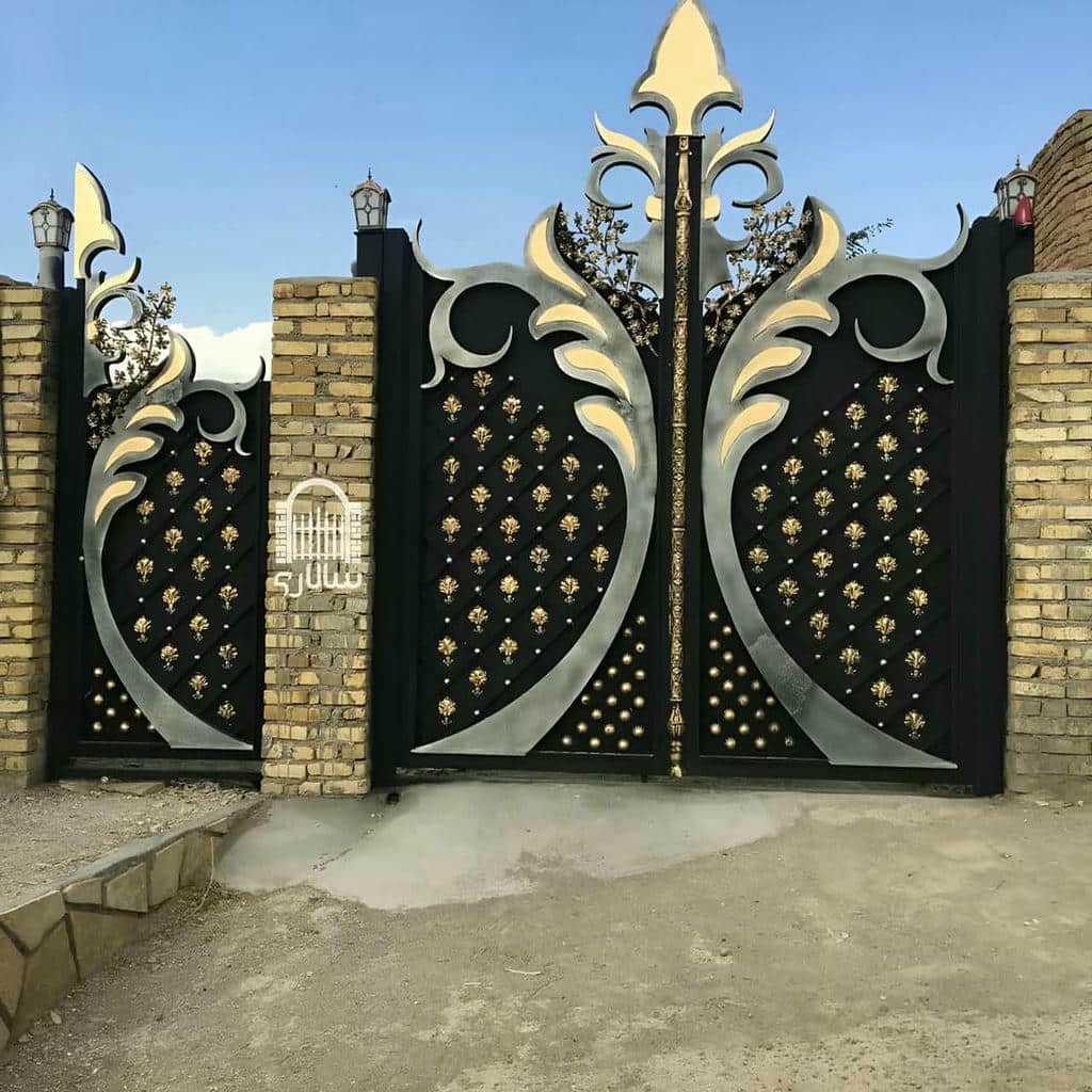 فروش درب حیاط پروفیل سنگین در نظرآباد