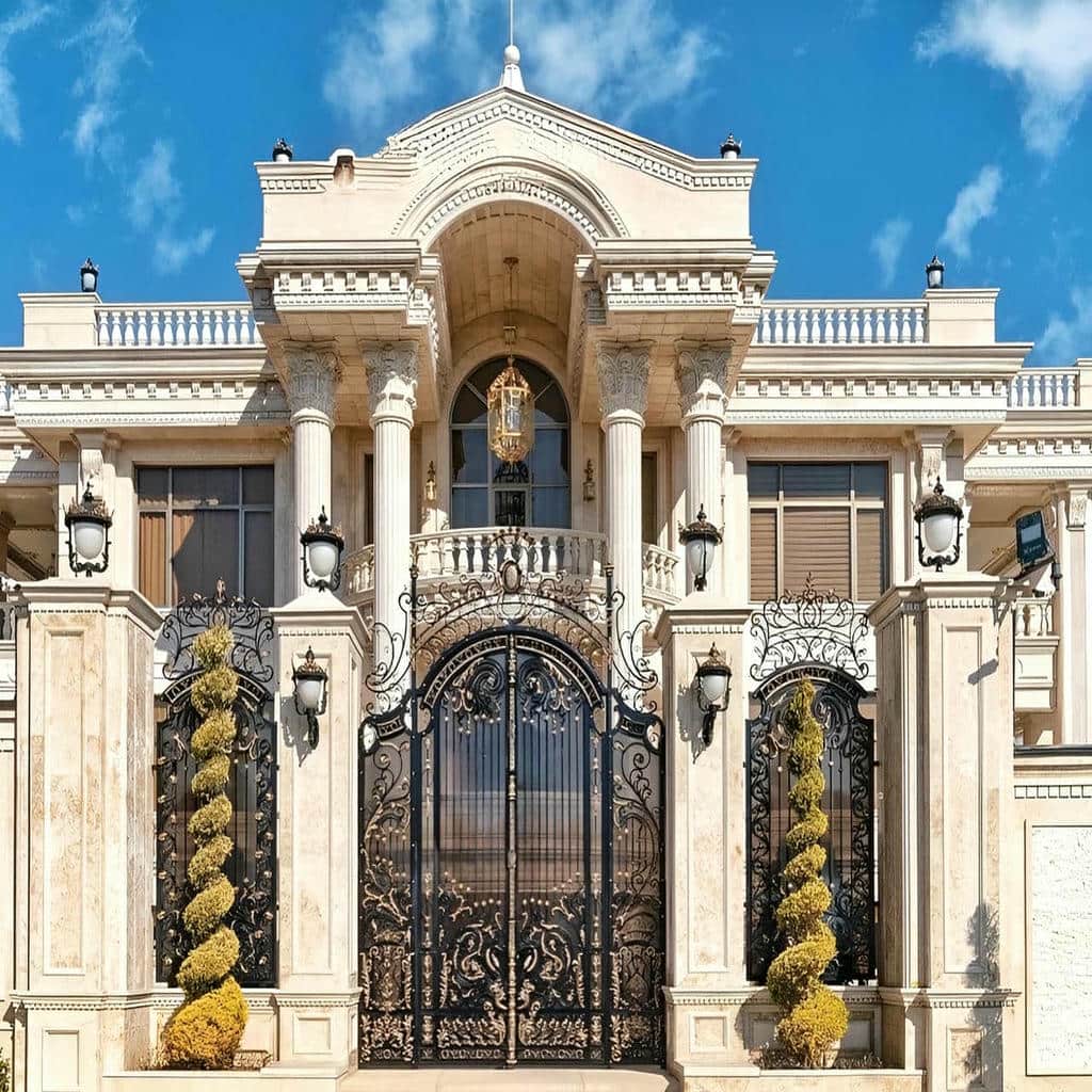 قیمت درب حیاط فلزی ساده در اراک
