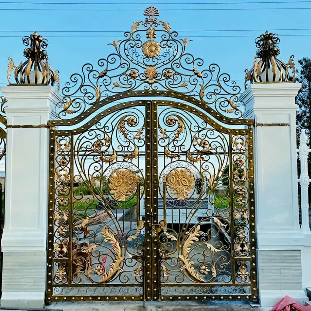 قیمت درب حیاط فلزی ساده در یزد