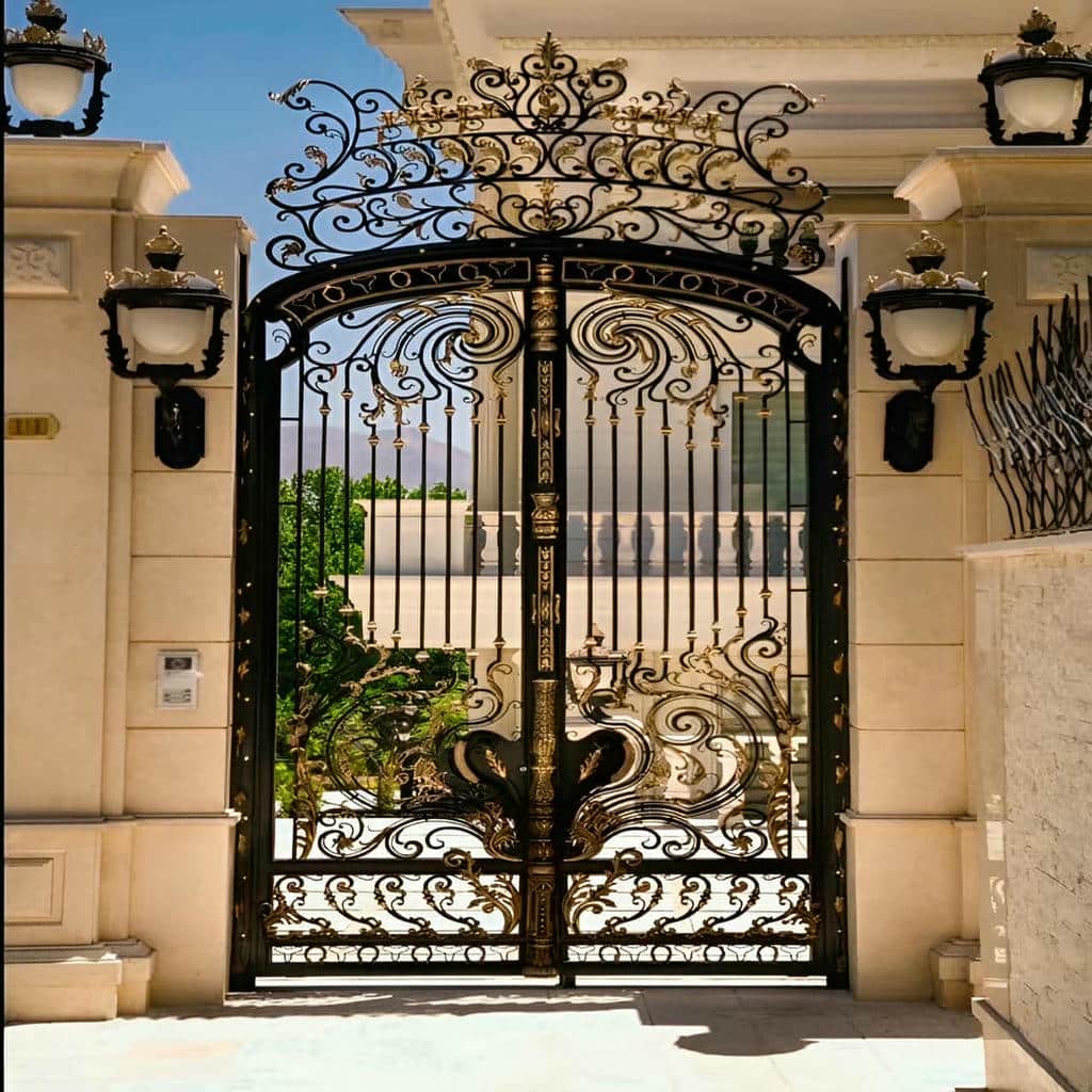 فروش درب حیاط پروفیل سنگین در سقز