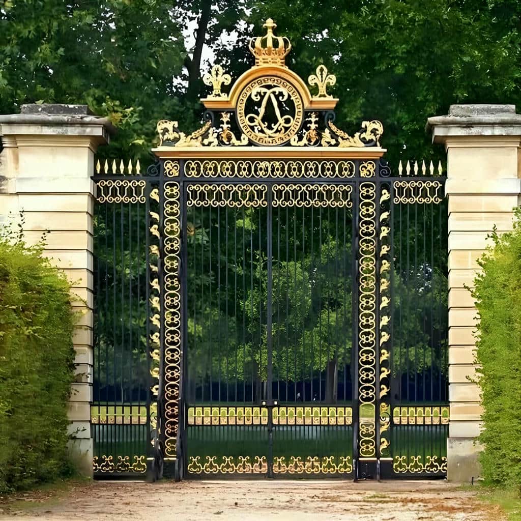 درب حیاط در لواسان