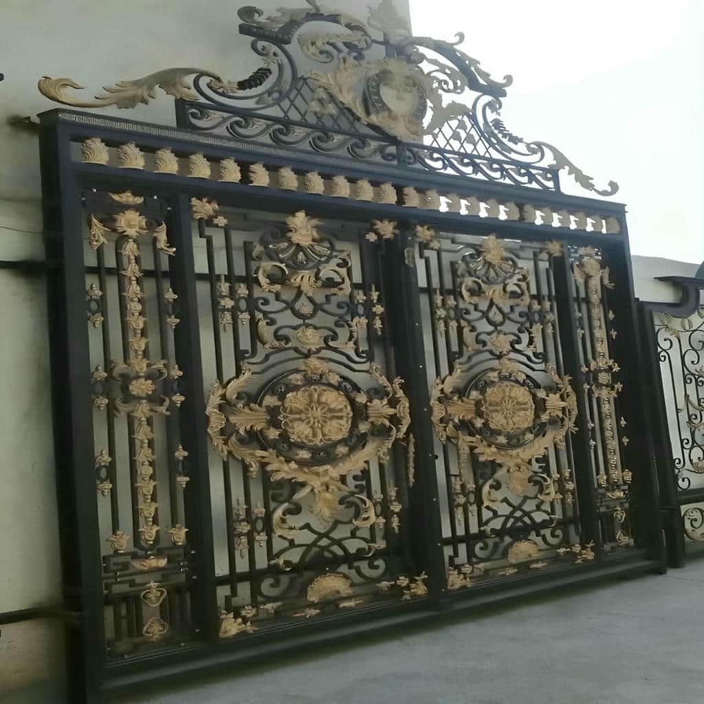 قیمت درب حیاط سفارشی سازی ابعاد در عظیمیه کرج