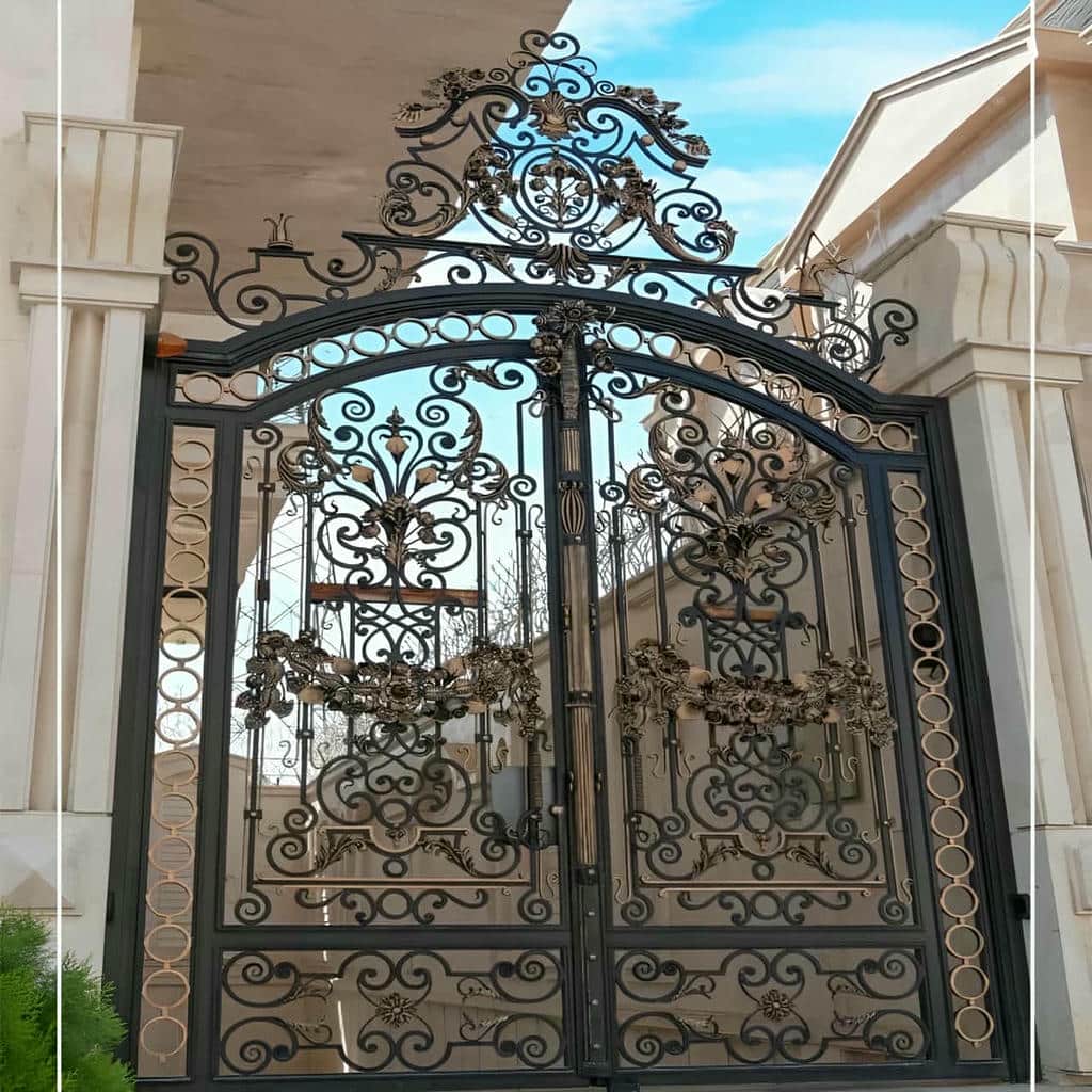 خرید درب حیاط جوش صنعتی CO2 در فشم