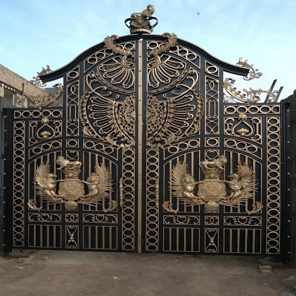 فروش درب حیاط پروفیل سنگین در ایرانشهر