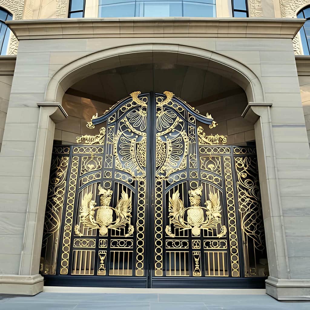 درب حیاط در دماوند