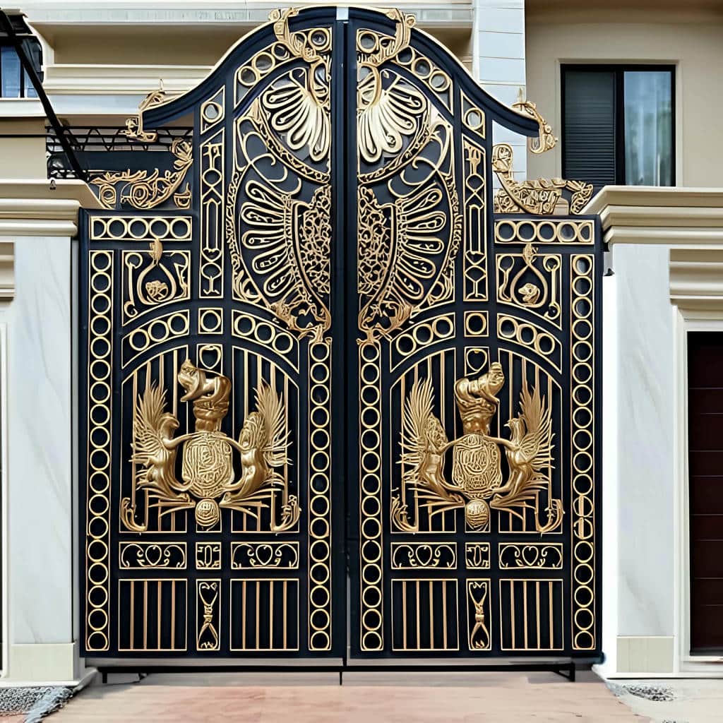 قیمت درب حیاط ویلایی مدرن در سنندج