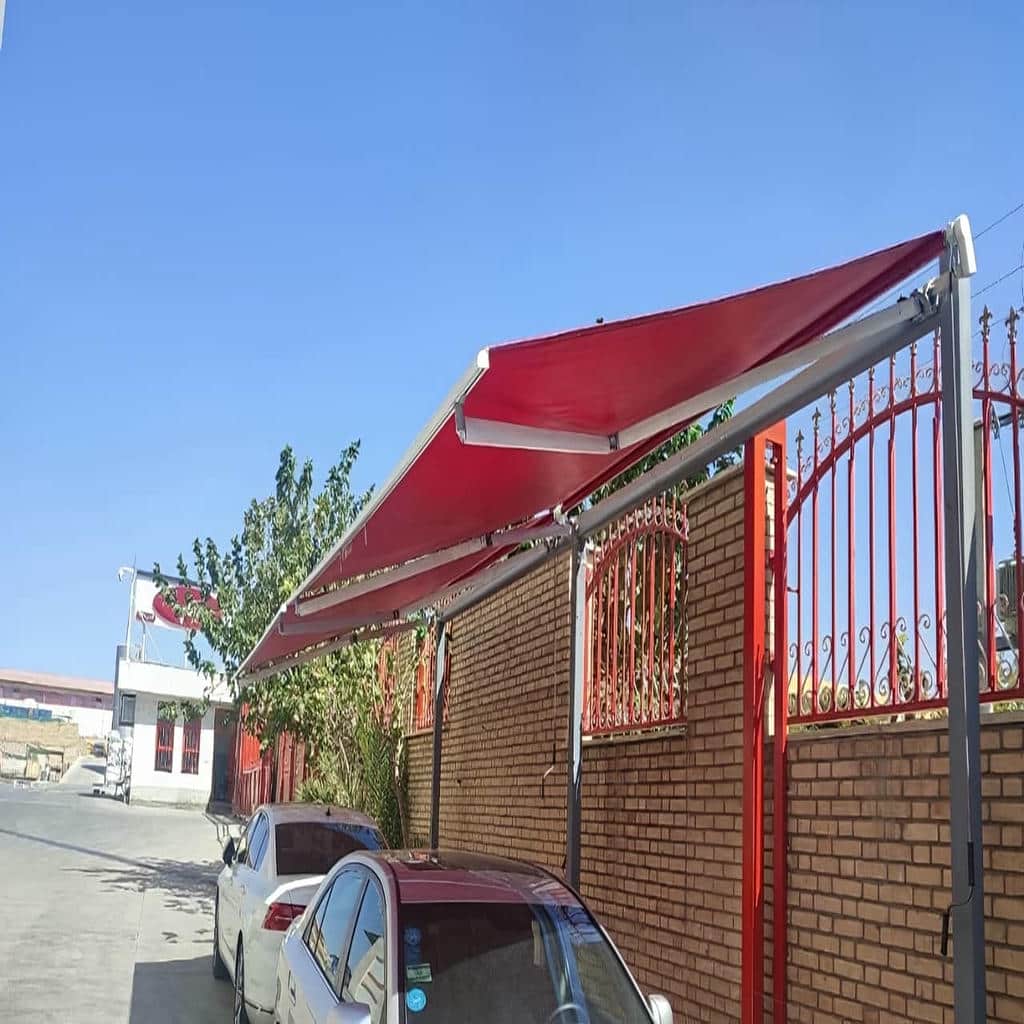 خرید سایبان برقی پارچه ضدآب در قشم