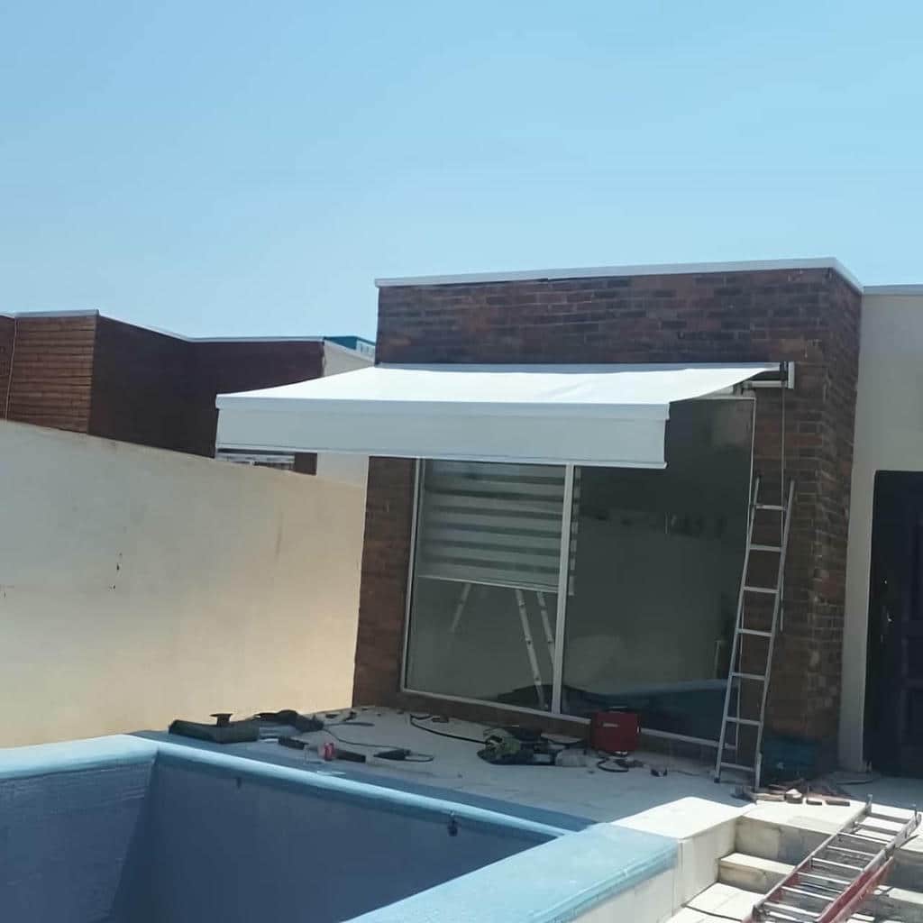 سایبان برقی در گنبدکاووس