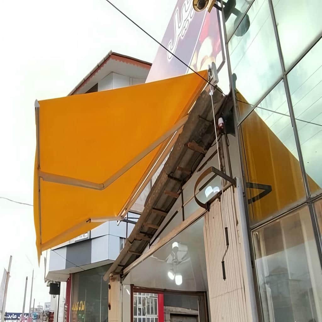 سایبان برقی در شهرکرد