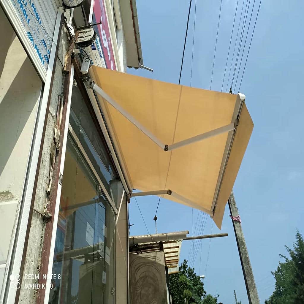 قیمت سایبان برقی ریموت کنترل در گنبدکاووس