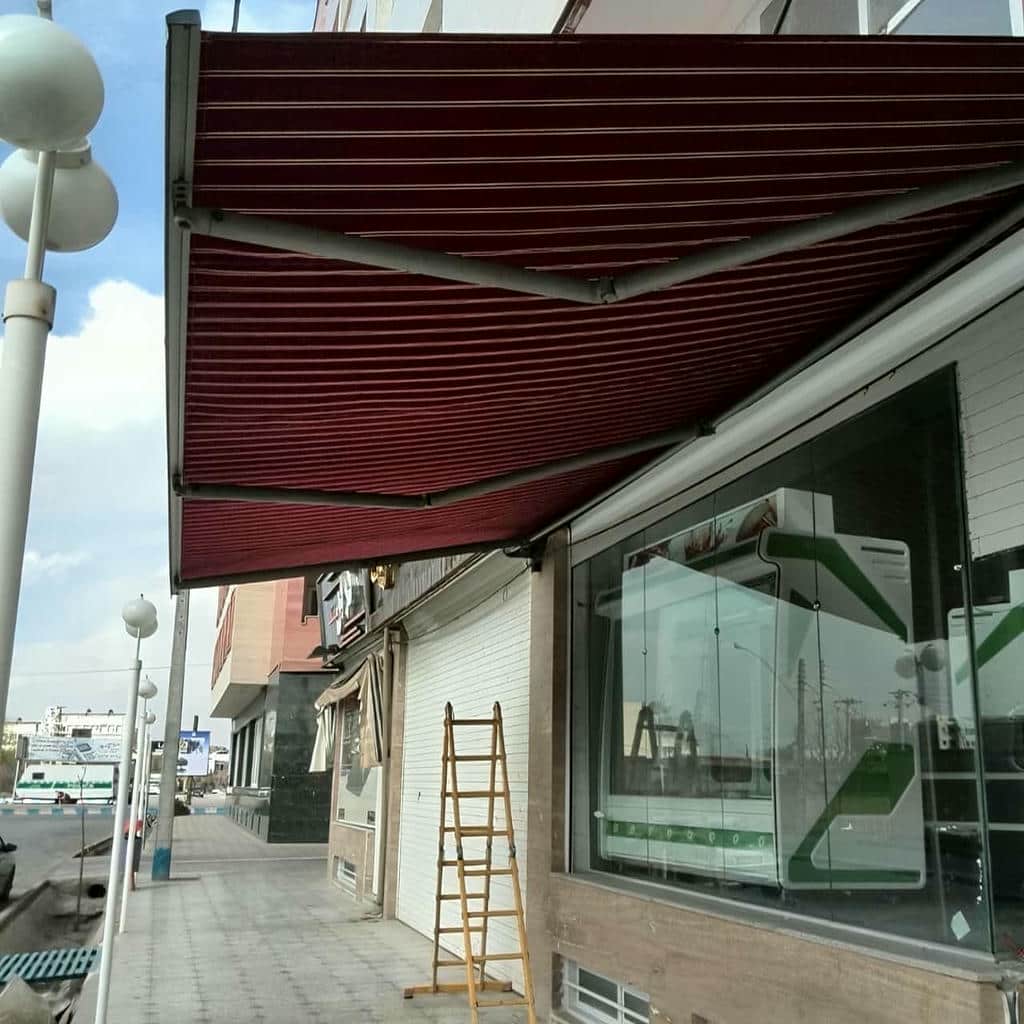 کارخانه سایبان برقی بازو تقویت شده در همدان