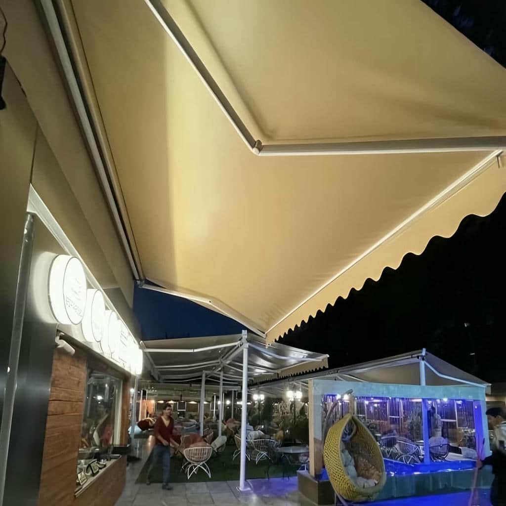 سایبان برقی در نظرآباد