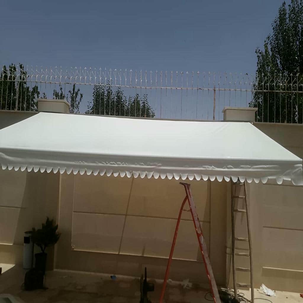 سایبان برقی در فشم