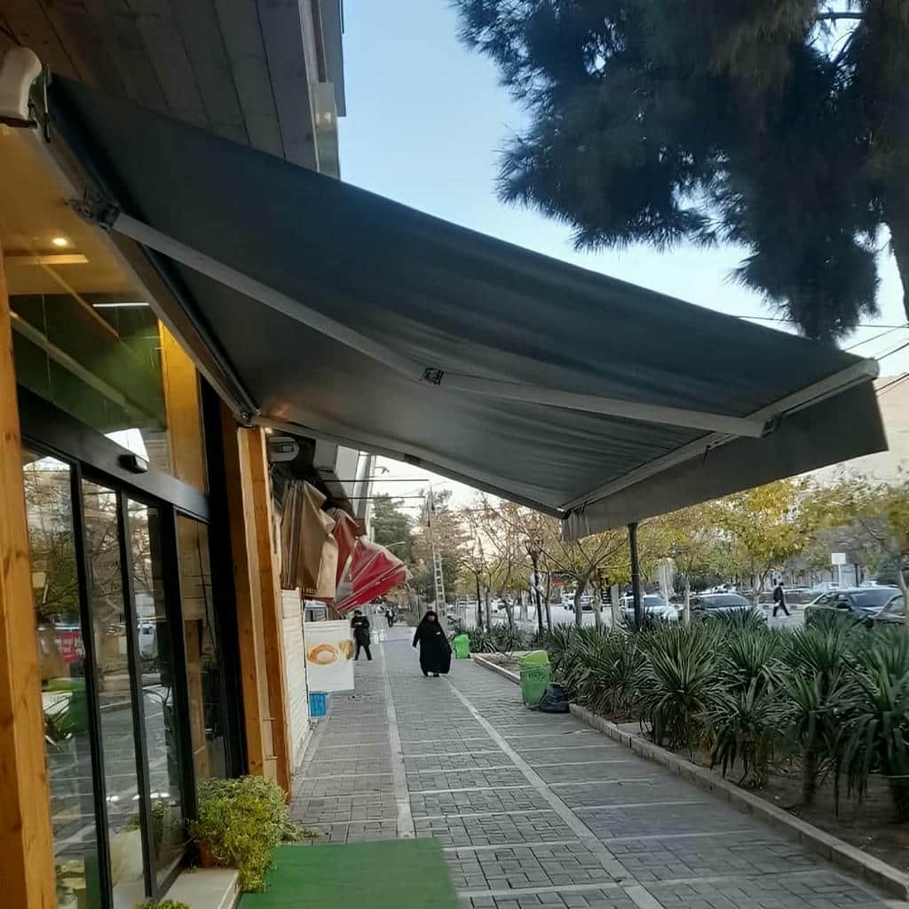 سایبان برقی در طالقان