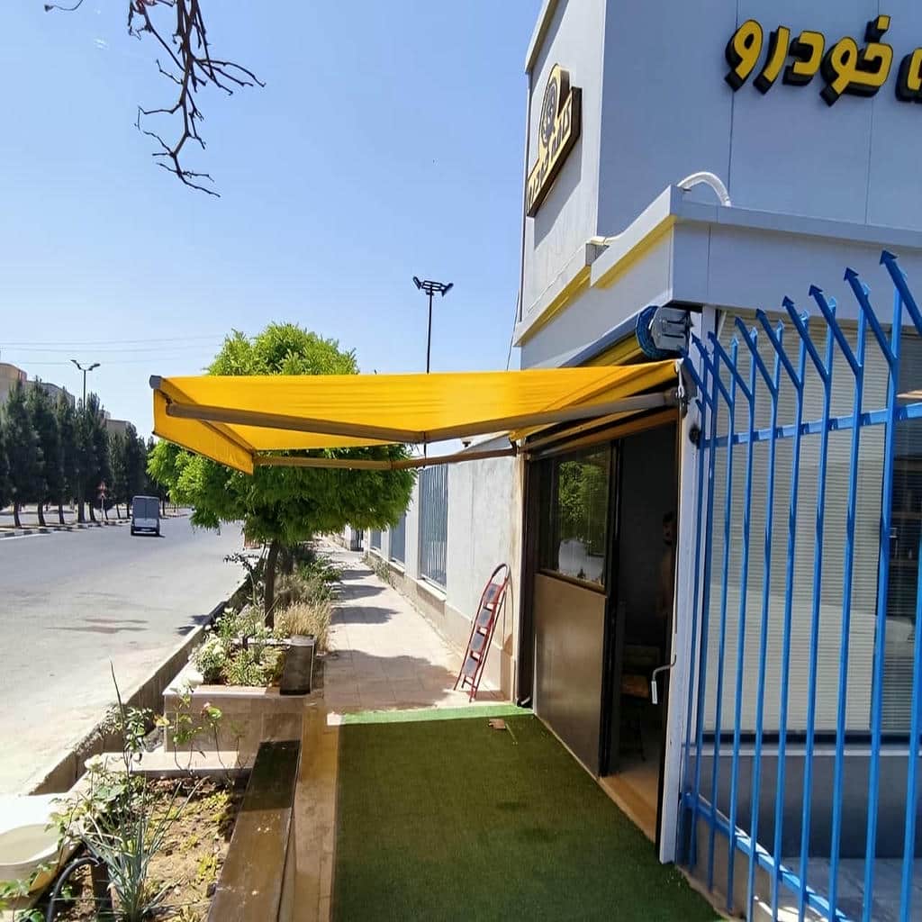 کارخانه سایبان برقی یراق تقویت شده در سمنان