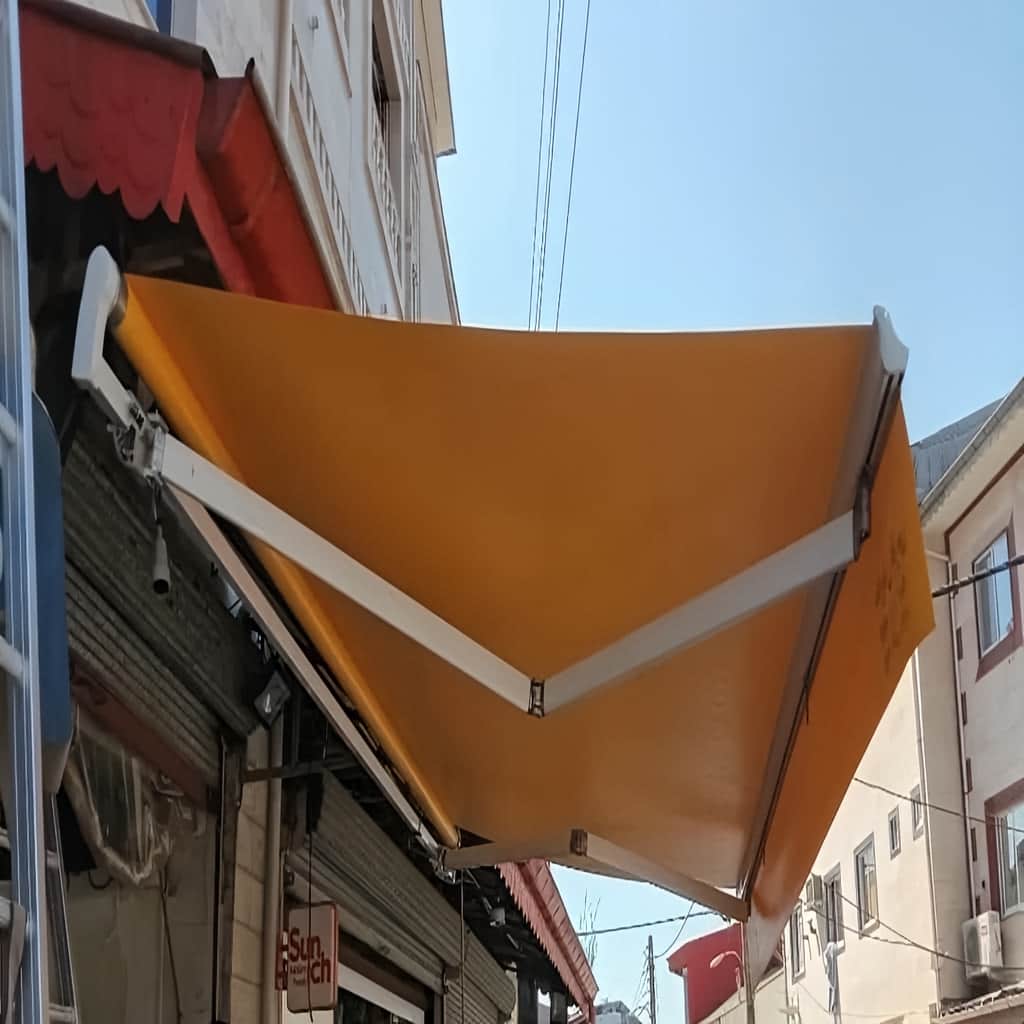 کارخانه سایبان برقی بازو تقویت شده در ساوه