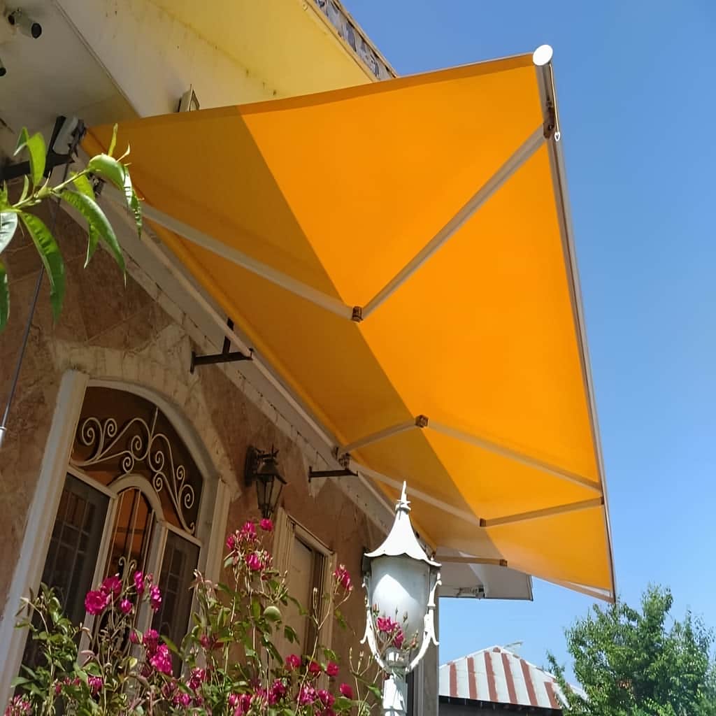 نصب سایبان برقی موتور قدرتمند در استان خوزستان