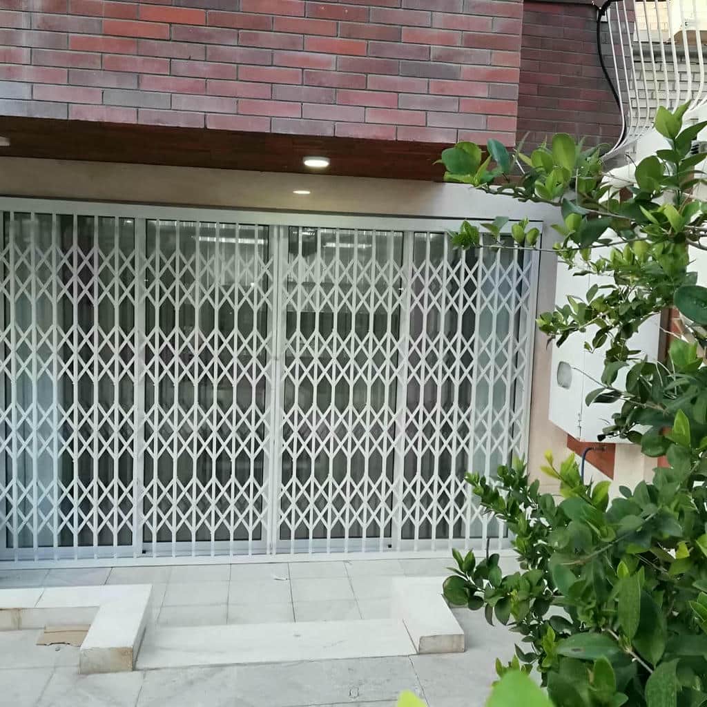 خرید درب آکاردئونی فلزی ضدبرش در فشم