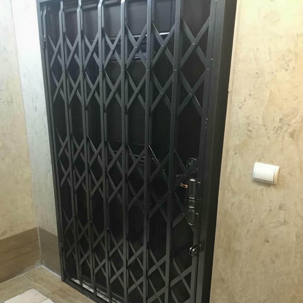 کارخانه درب آکاردئونی فلزی قفل مخفی در قزوین