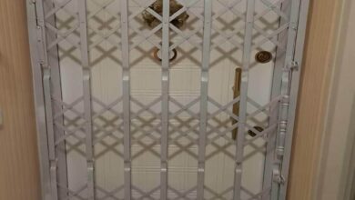درب آکاردئونی فلزی در سقز
