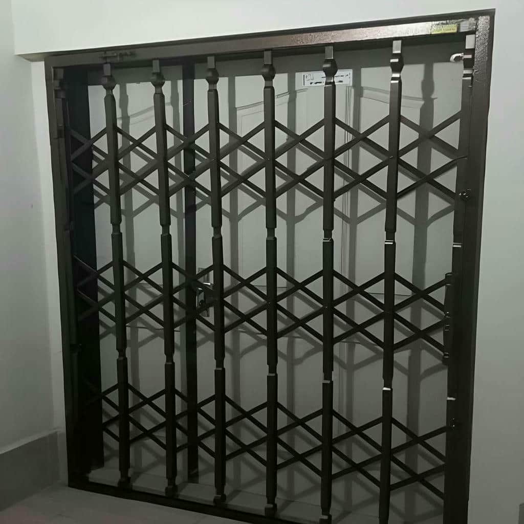کارخانه درب آکاردئونی فلزی قفل مخفی در طالقان