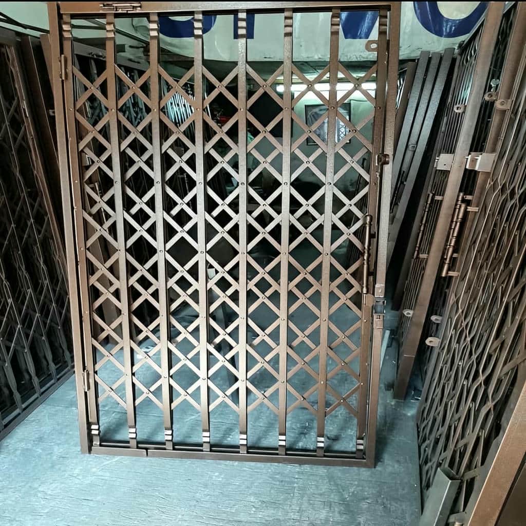 کارخانه درب آکاردئونی فلزی قفل مخفی در ساوه