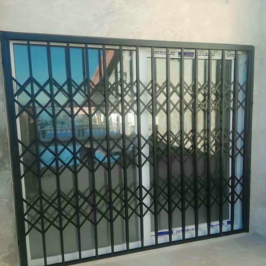 کارخانه درب آکاردئونی فلزی قفل مخفی در استان گیلان