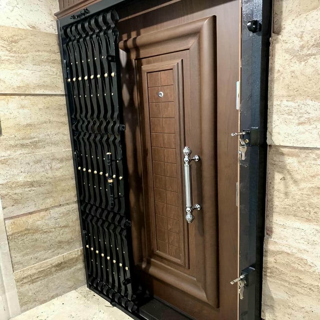 درب آکاردئونی فلزی در همدان