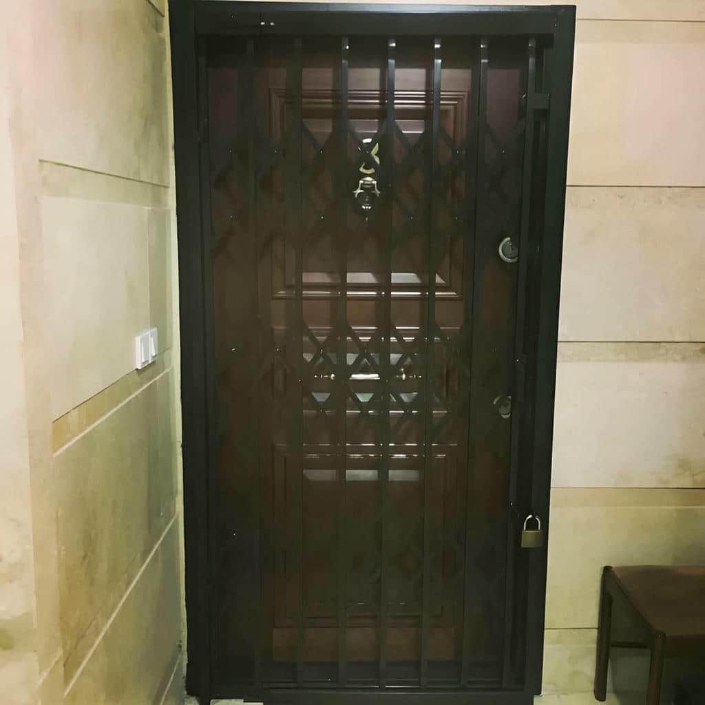 قیمت درب آکاردئونی فلزی تسمه تقویتشده در بندر بوشهر