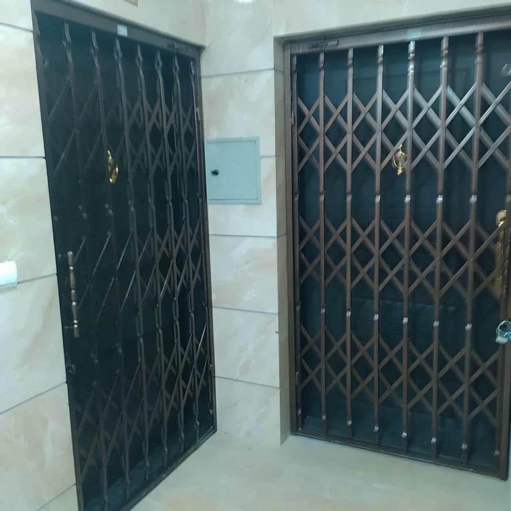 کارخانه درب آکاردئونی فلزی قفل مخفی در مهرشهر کرج