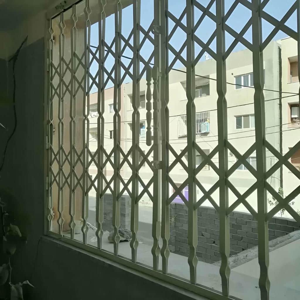 کارخانه درب آکاردئونی فلزی قفل مخفی در کیش
