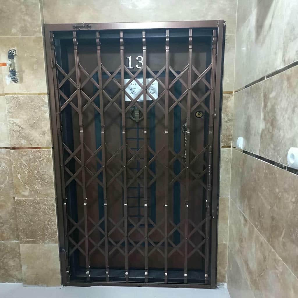 کارخانه درب آکاردئونی فلزی قفل مخفی در هشتگرد