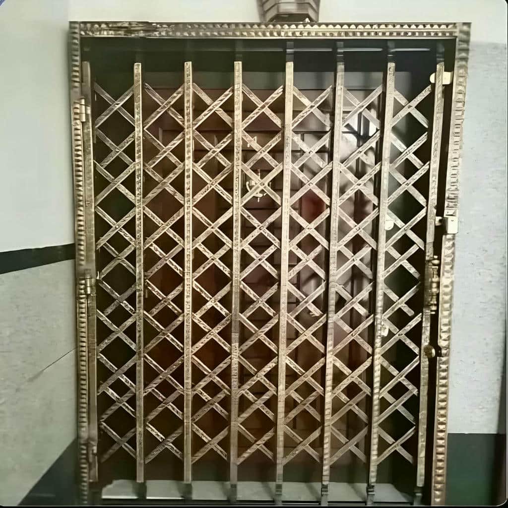 قیمت درب آکاردئونی فلزی تسمه تقویت شده در مهرشهر کرج