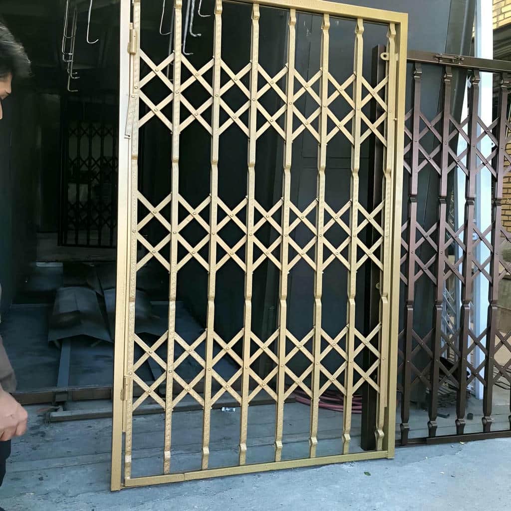 قیمت درب آکاردئونی فلزی سه گل در بندرعباس