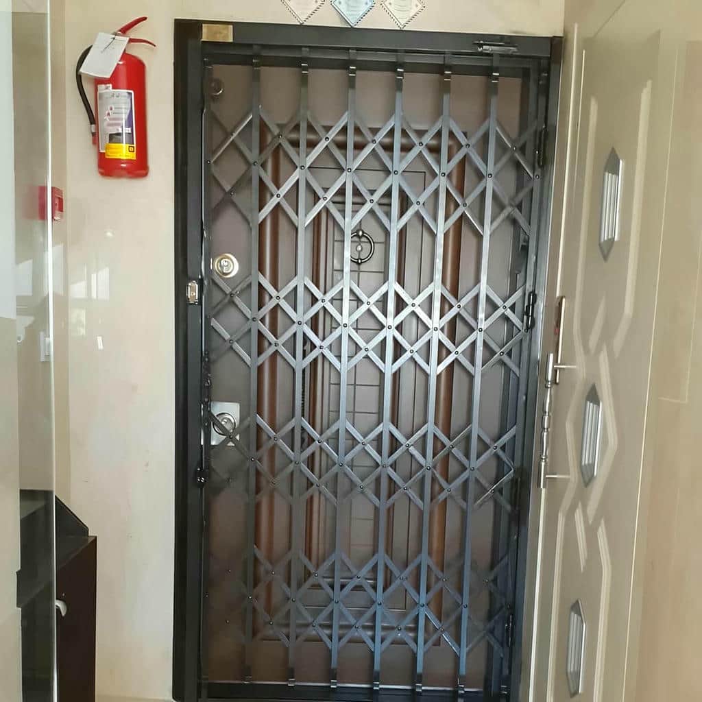 کارخانه درب آکاردئونی فلزی قفل مخفی در فیروزکوه
