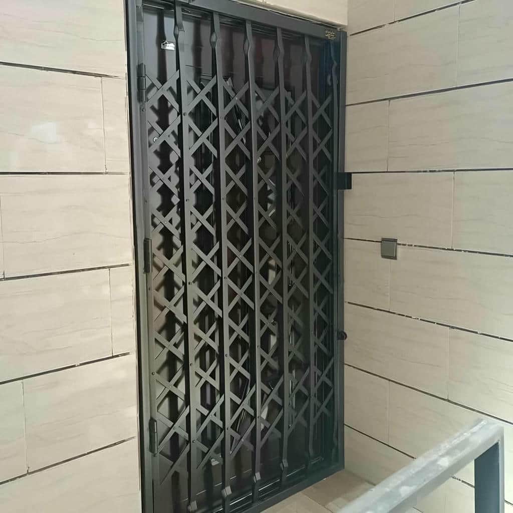 خرید درب آکاردئونی فلزی دوگل در شیراز