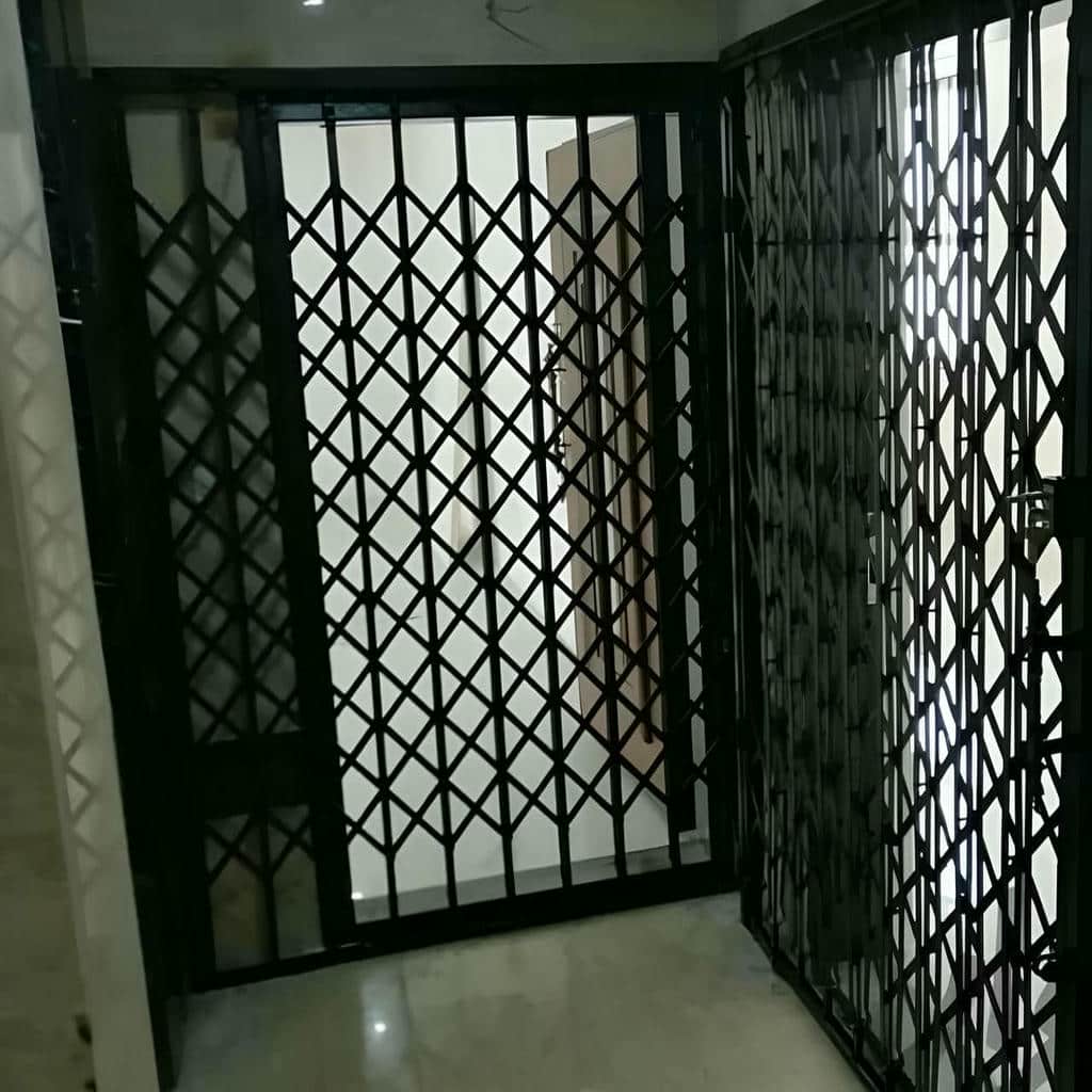 کارخانه درب آکاردئونی فلزی قفل مخفی در محمدشهر