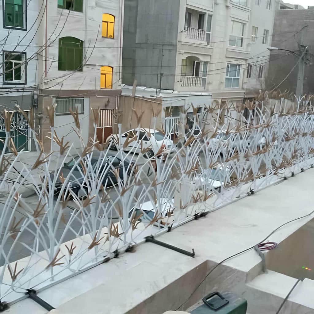 خرید حفاظ شاخ گوزنی دیوار ساختمان مهار دقیق در چابهار