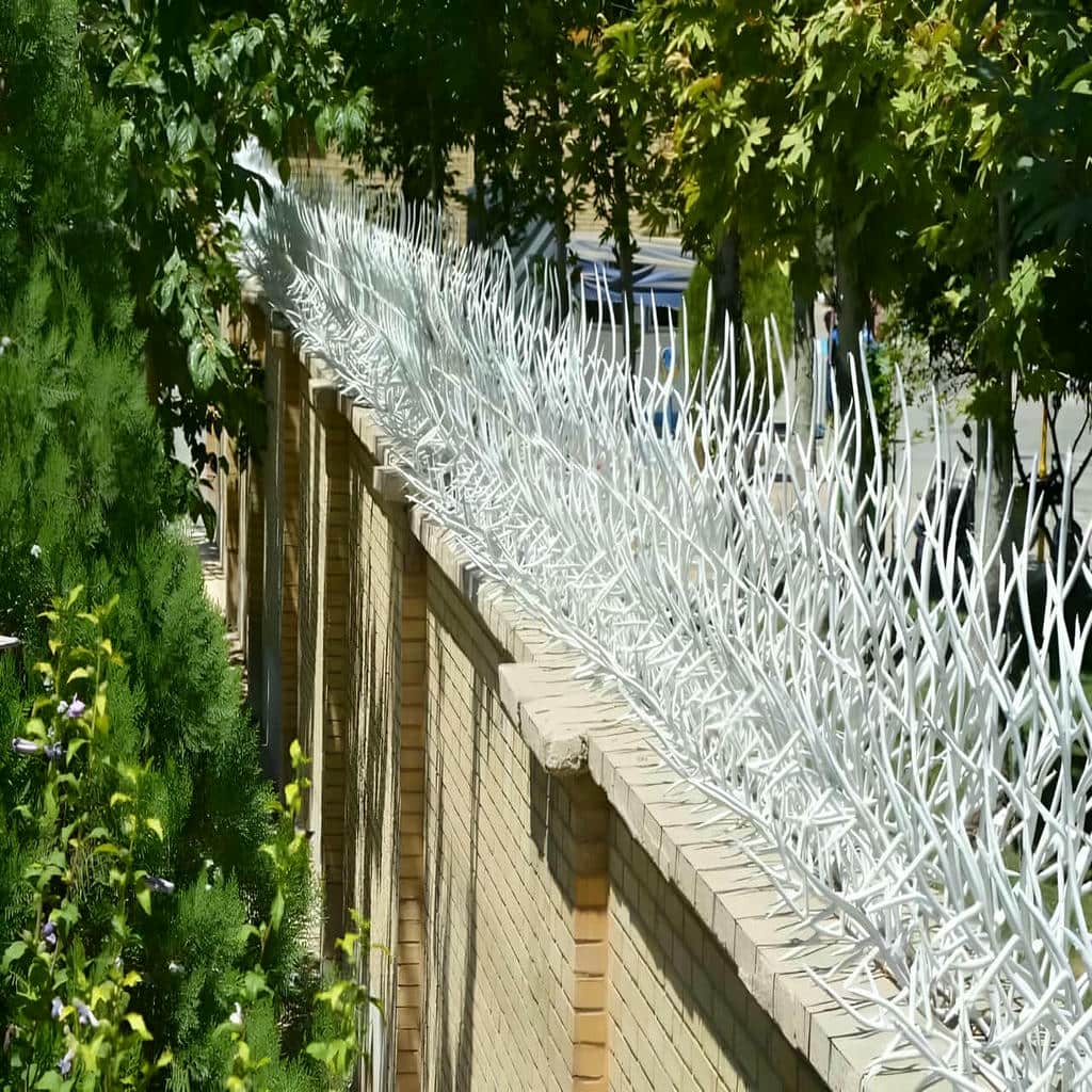 کارخانه حفاظ شاخ گوزنی دیوار ساختمان ساختار درهم تنیده در پرند