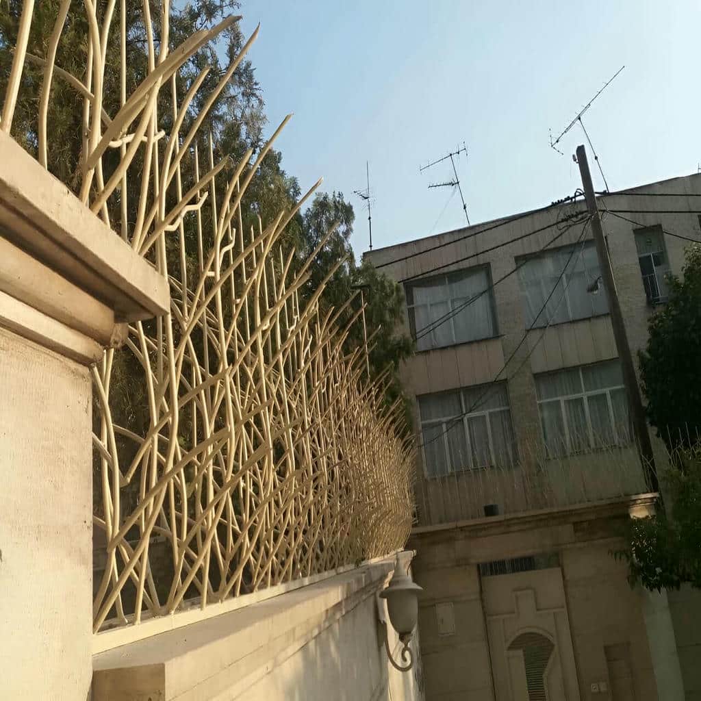 قیمت حفاظ شاخ گوزنی دیوار ساختمان طراحی یکپارچه در گنبدکاووس